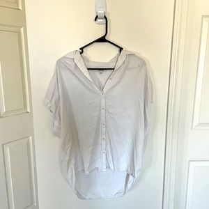 Madewell White Central Shirt, medium